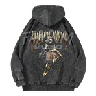 Jackson Wang · Gold Magic Man II Hoodie Acid Wash 2