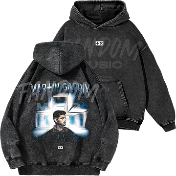 Martin Garrix · +x Hoodie Acid Wash