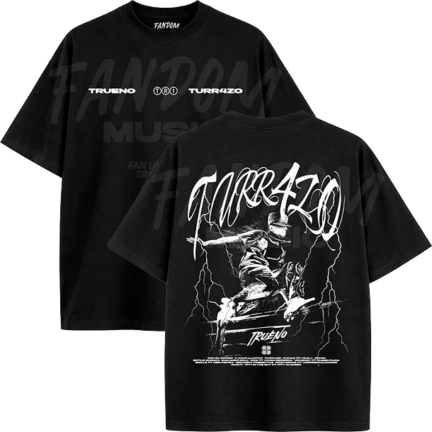 Trueno · Turr4zo Tracklist OVERSIZE 1