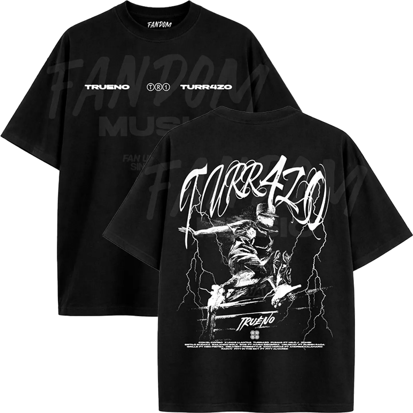 Trueno · Turr4zo Tracklist OVERSIZE 1