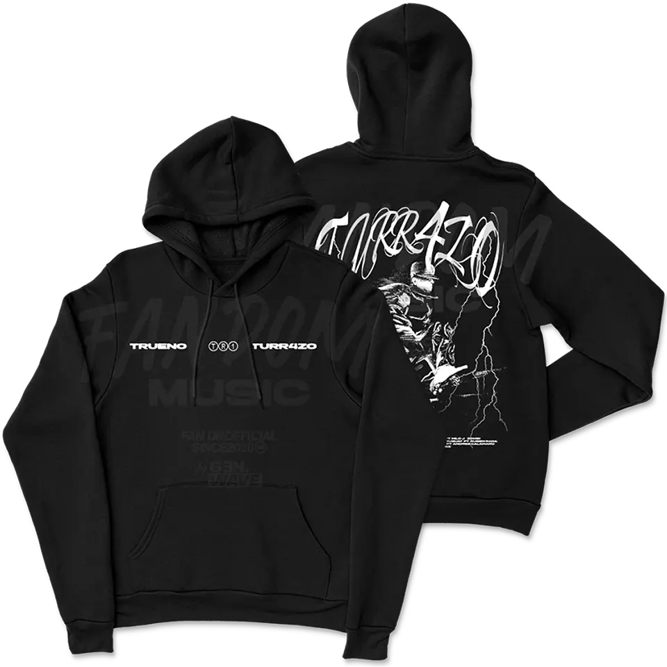 Trueno · Turr4zo Tracklist Hoodie 1