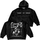 Trueno · Turr4zo Tracklist Hoodie Acid Wash Ajustable - Miniatura 1