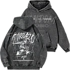 Trueno · Turr4zo Tracklist Hoodie Acid Wash 1