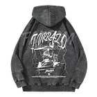 Trueno · Turr4zo Tracklist Hoodie Acid Wash 2