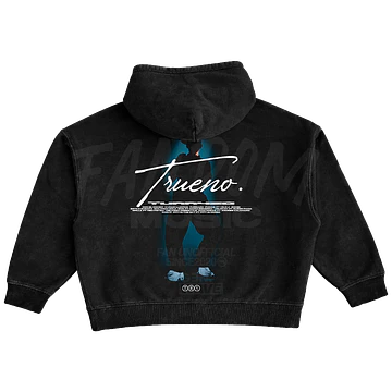 Trueno · Silueta Hoodie Acid Wash Ajustable