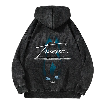 Trueno · Silueta Hoodie Acid Wash