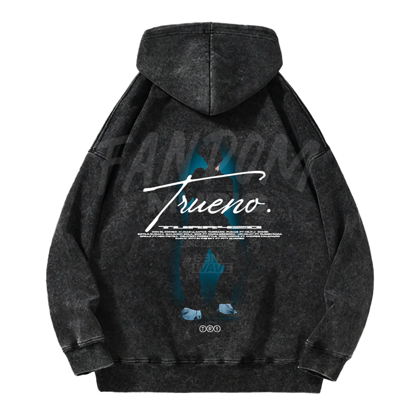 Trueno · Silueta Hoodie Acid Wash 2