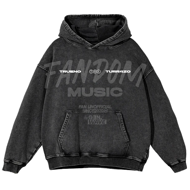 Trueno · Silueta Hoodie Acid Wash 3