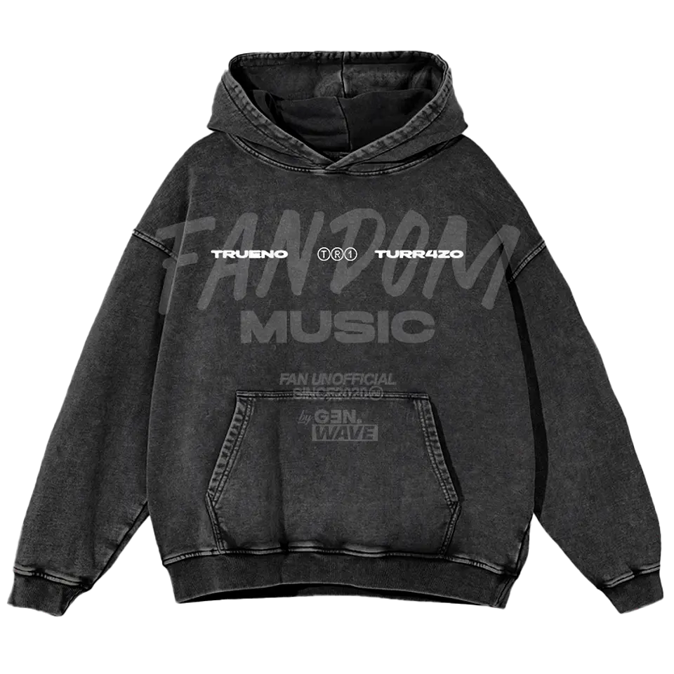 Trueno · Silueta Hoodie Acid Wash 3