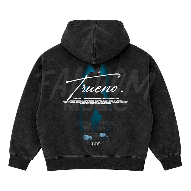 Trueno · Silueta Hoodie Semi Acid Wash Boxy Fit 2