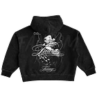 Trueno · Lettering Hoodie Acid Wash Ajustable 2