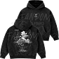Trueno · Lettering Hoodie Semi Acid Wash Boxy Fit - Miniatura 1