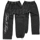 Trueno · Lettering Pantalón Acid Wash 1