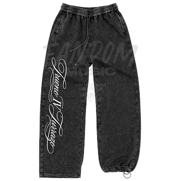 Trueno · Lettering Pantalón Acid Wash