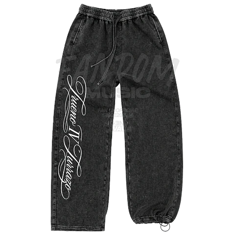 Trueno · Lettering Pantalón Acid Wash