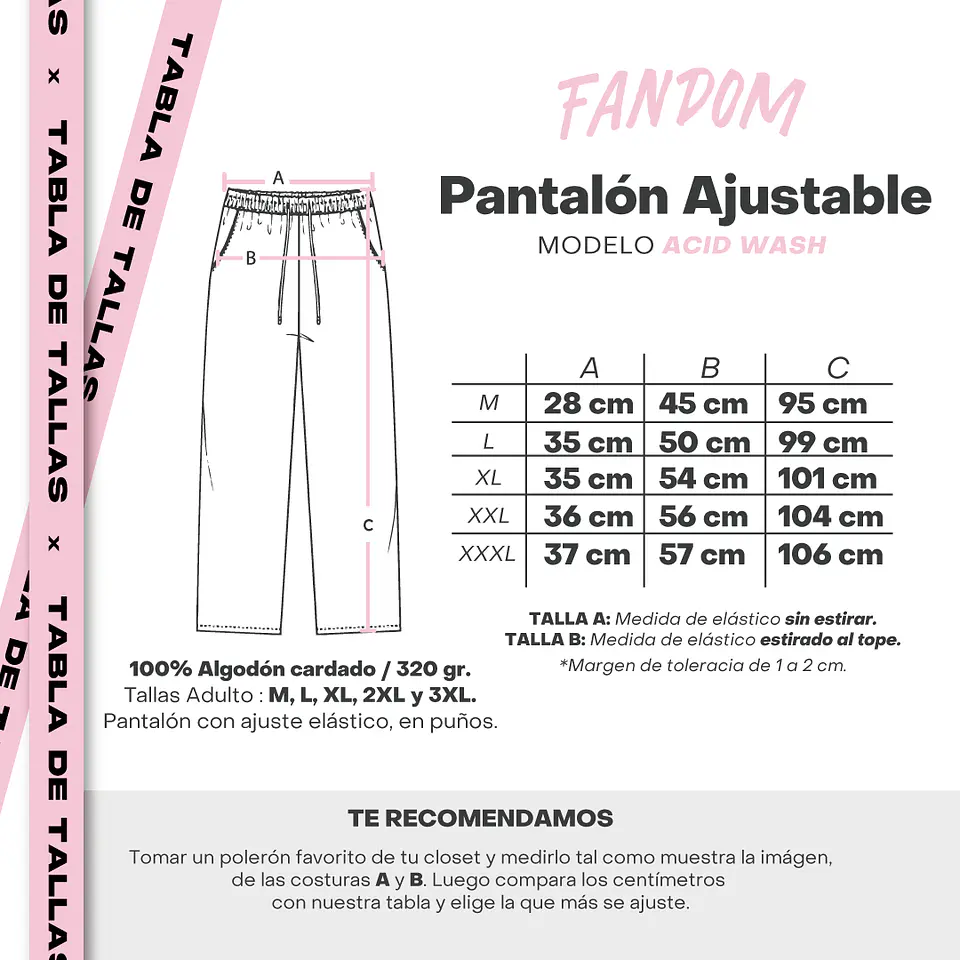Trueno · Lettering Pantalón Acid Wash 3