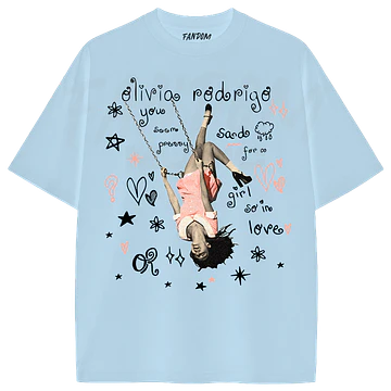 Olivia Rodrigo · YSPSFAGSIL Black OVERSIZE