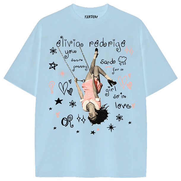 Olivia Rodrigo · YSPSFAGSIL Black OVERSIZE 2