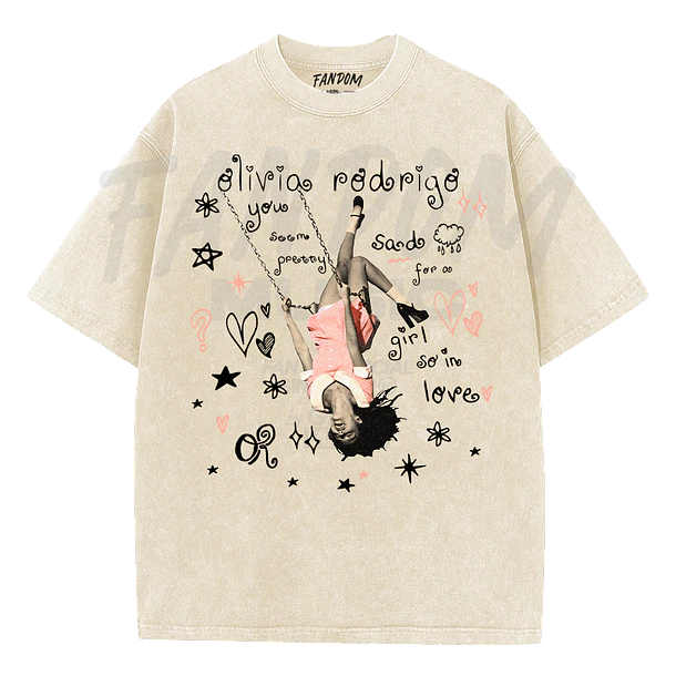 Olivia Rodrigo · YSPSFAGSIL Black Acid Wash 1