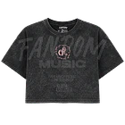 Olivia Rodrigo · R Icon CROP TOP Acid Wash 2
