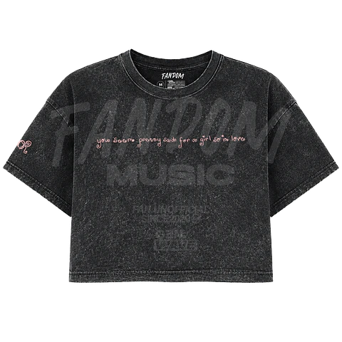 Olivia Rodrigo · YSPSFAGSIL CROP TOP Acid Wash