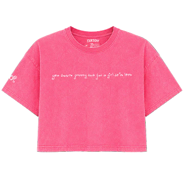 Olivia Rodrigo · YSPSFAGSIL CROP TOP Acid Wash