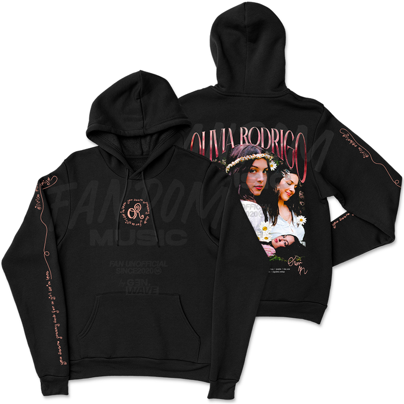 Olivia Rodrigo · Faces Hoodie