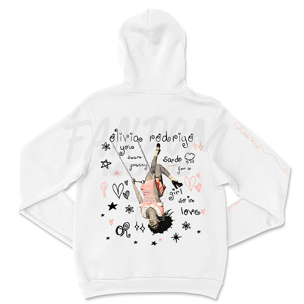 Olivia Rodrigo · YSPSFAGSIL Black Hoodie 9