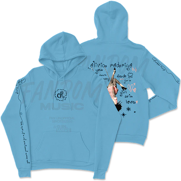 Olivia Rodrigo · YSPSFAGSIL Black Hoodie 11