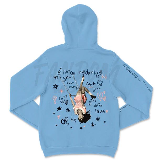 Olivia Rodrigo · YSPSFAGSIL Black Hoodie 12