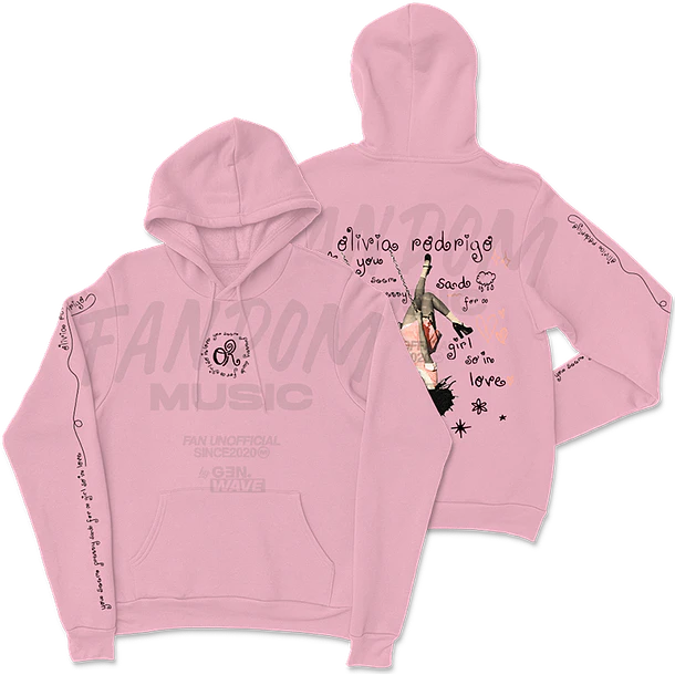 Olivia Rodrigo · YSPSFAGSIL Black Hoodie 5