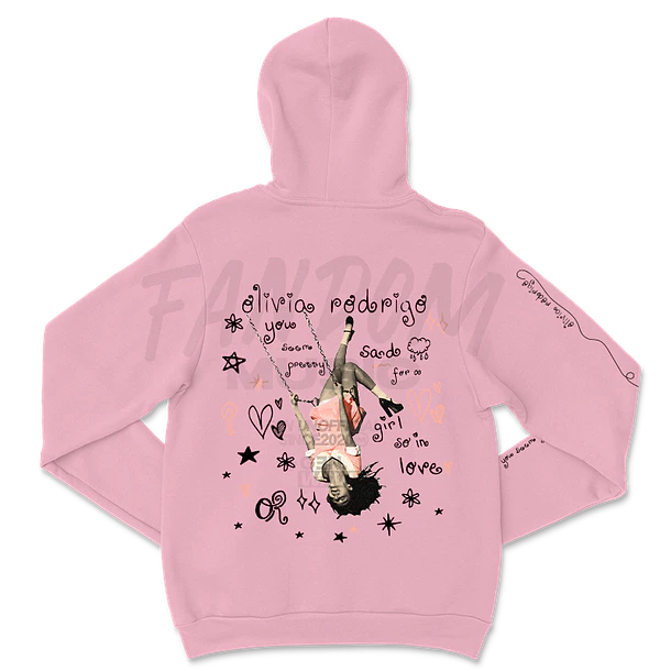 Olivia Rodrigo · YSPSFAGSIL Black Hoodie 6