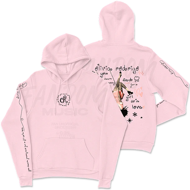 Olivia Rodrigo · YSPSFAGSIL Black Hoodie 1