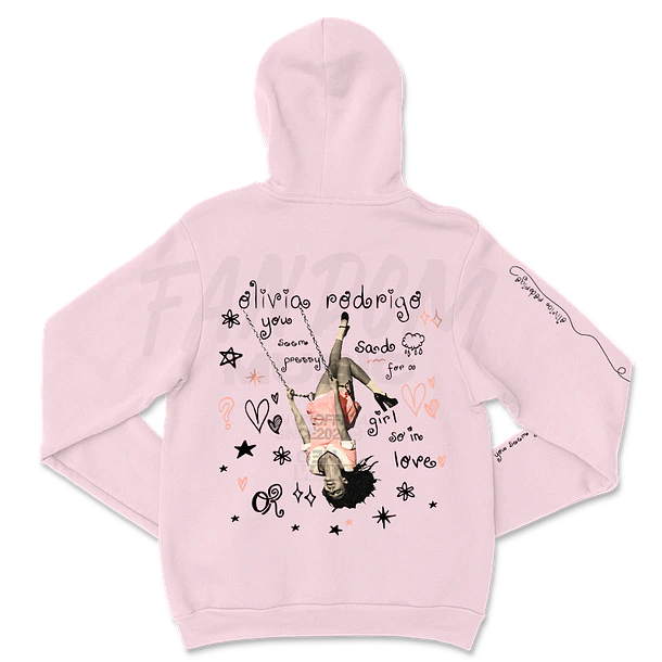 Olivia Rodrigo · YSPSFAGSIL Black Hoodie 2