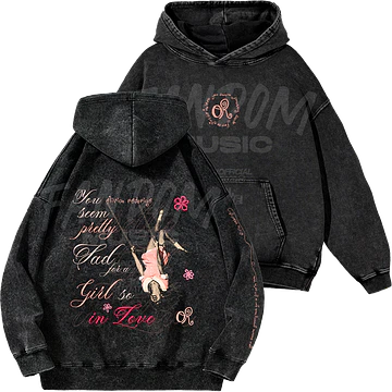 Olivia Rodrigo · YSPSFAGSIL Hoodie Acid Wash