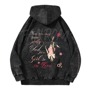 Olivia Rodrigo · YSPSFAGSIL Hoodie Acid Wash
