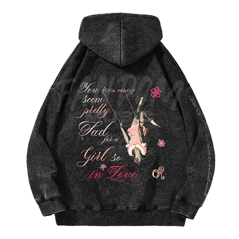 Olivia Rodrigo · YSPSFAGSIL Hoodie Acid Wash