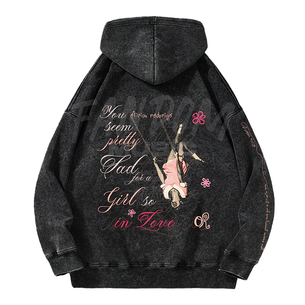 Olivia Rodrigo · YSPSFAGSIL Hoodie Acid Wash 2