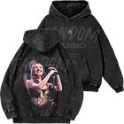 Olivia Rodrigo · Live Hoodie Acid Wash 1