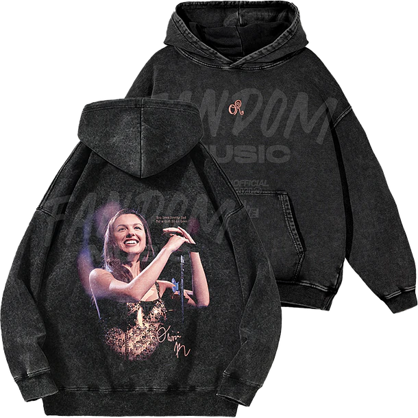 Olivia Rodrigo · Live Hoodie Acid Wash 1