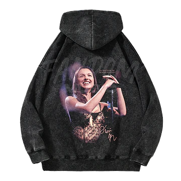 Olivia Rodrigo · Live Hoodie Acid Wash