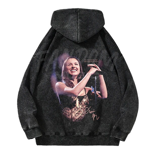 Olivia Rodrigo · Live Hoodie Acid Wash 2