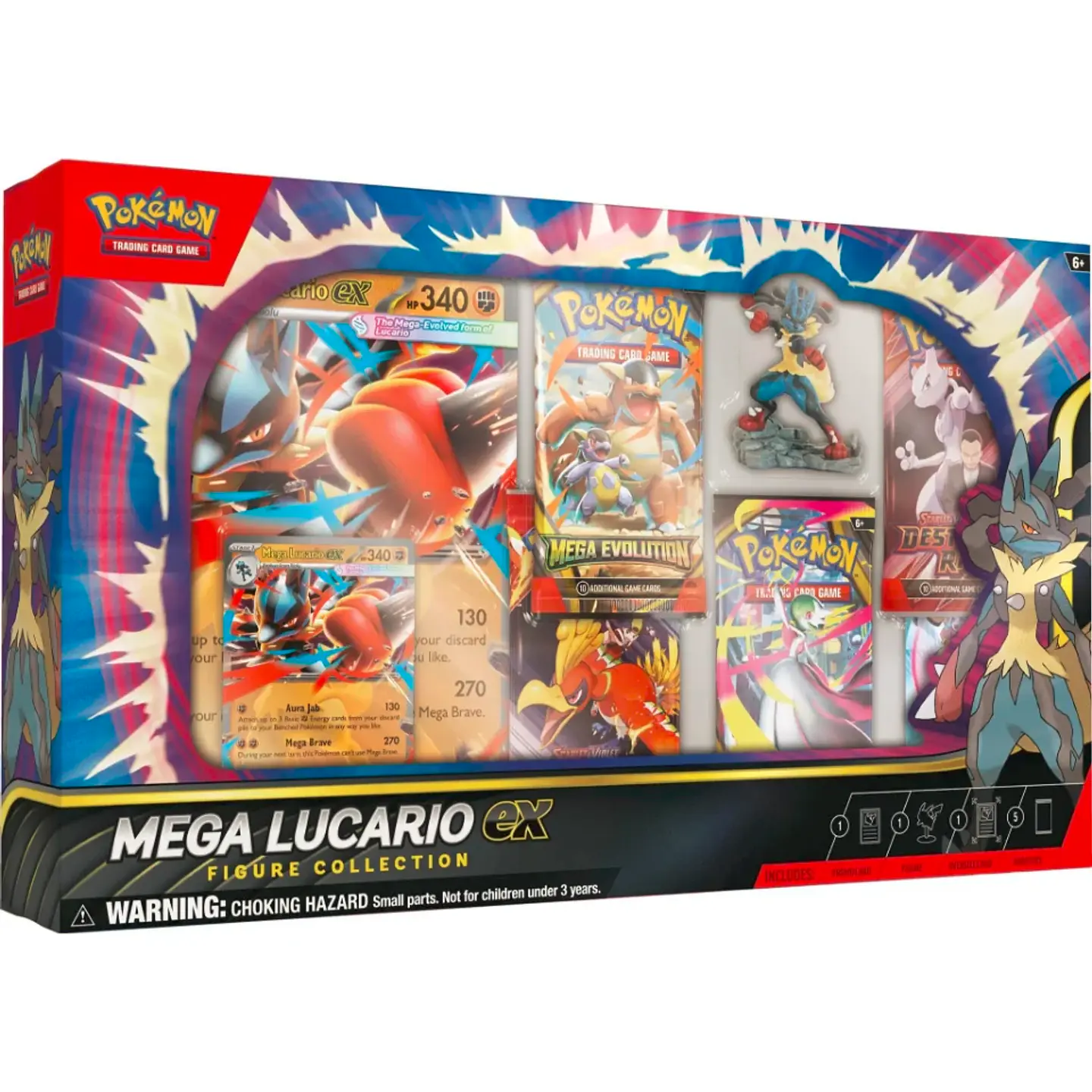 Mega Lucario EX Figure Collection Inglés 1