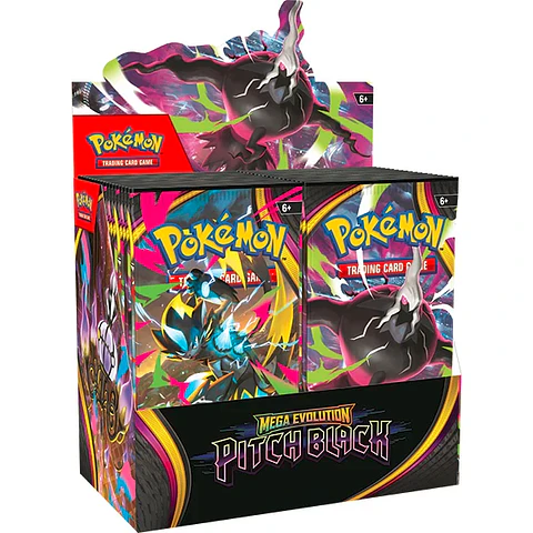 Booster Box Mega Evolution Pitch Black Inglés