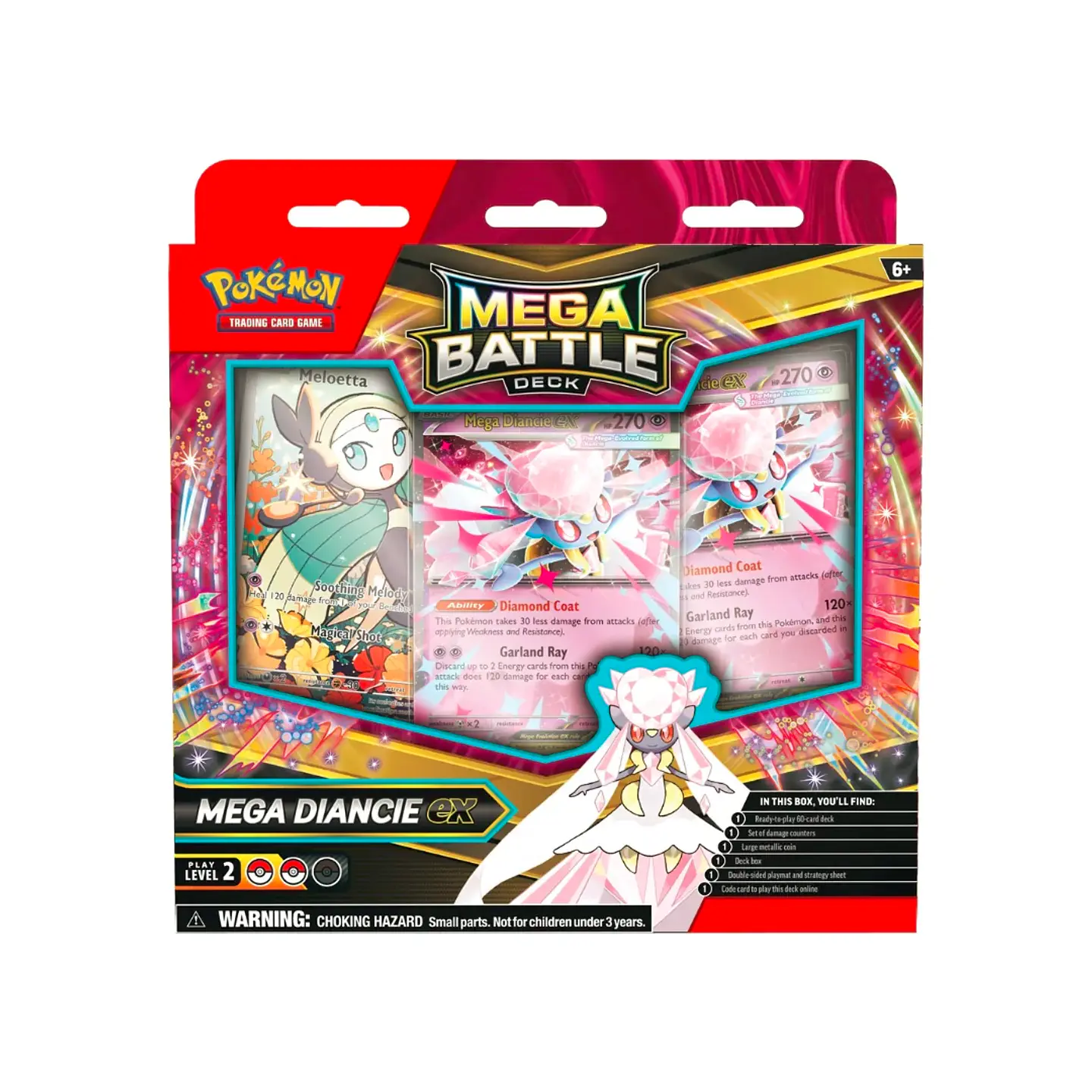 Mega Battle Deck Mega Diance ex Inglés 1