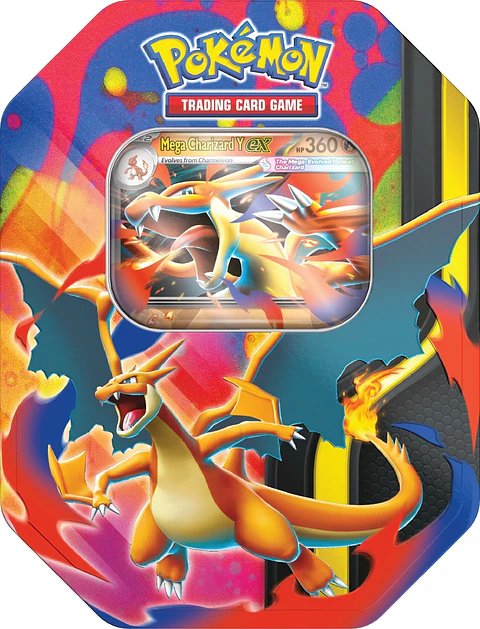 Tin Mega Charizard Y Ex Ingles