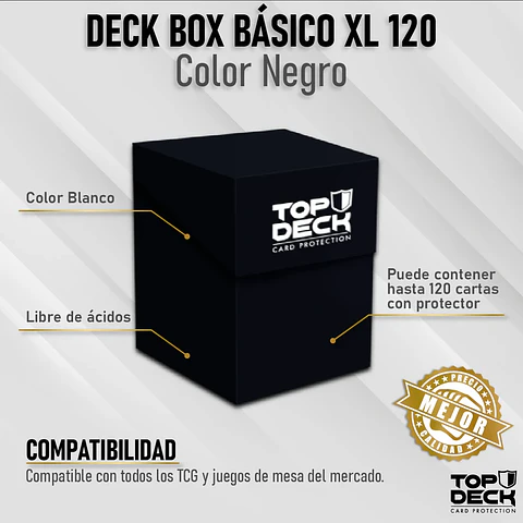 Portamazo TOPDECK XL Negro