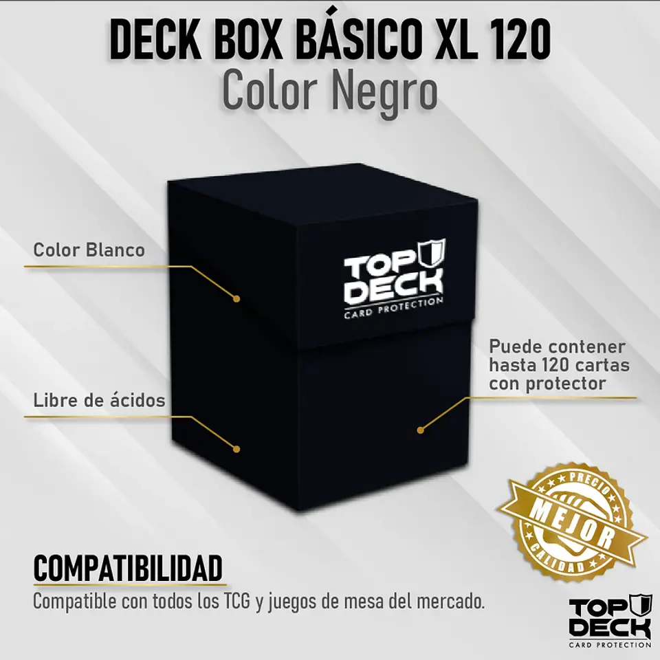Portamazo TOPDECK XL Negro 1