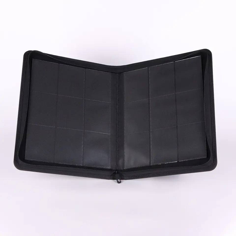 Carpeta Toploader 3x3 (216 espacios) - Negro 2