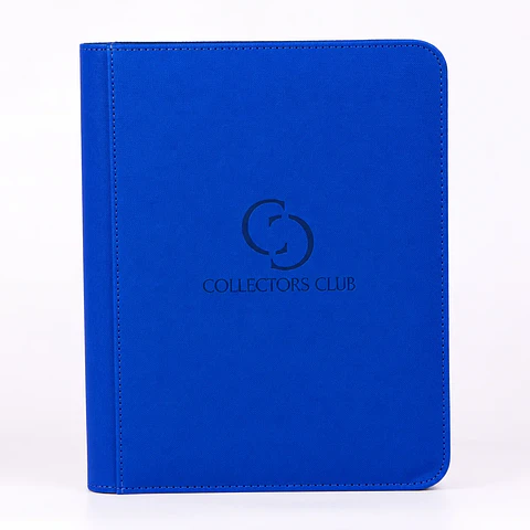 Carpeta Toploader 2x2 (96 espacios) - azul